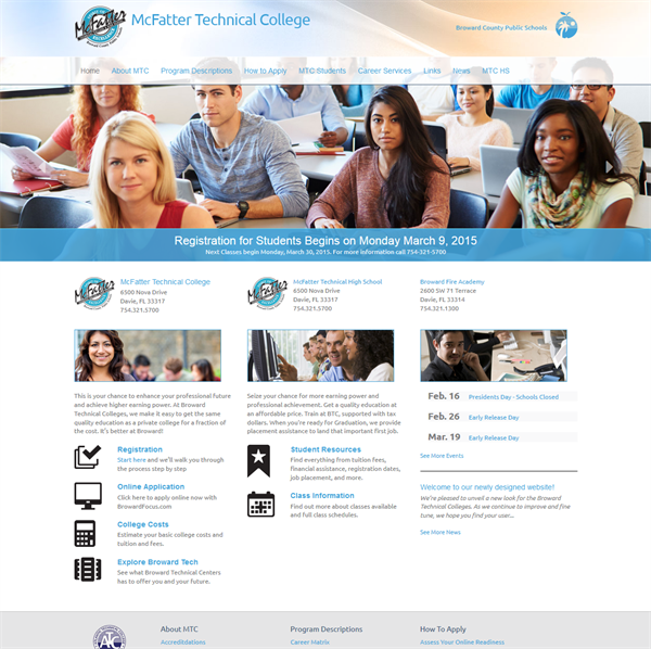 Welcome to our newly designed  website!